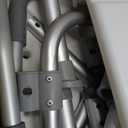 Toilet Safety Rails for Seniors, Adjustable Height & Width Toilet Rails, 350 lb Toilet Handles for Elderly and Disabled, Foldable Toilet Safety Frame, Toilet Bars Fit Any Toilets