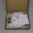 Amazon Basics Digital Kitchen Scale with LCD Display, Tare Function, Multiple Units, Weighs up to 11 Pounds, Batteries Included, Black and Stainless Steel