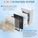 C545 HEPA Replacement Filter S for Winix C545 Air Purifier,2 x H13 True HEPA Filters + 8 x Activated Carbon Pre-Filters,Part 1712-0096-00 and 2522-0058-00
