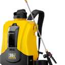 4-Gallon Battery Powered Backpack Sprayer, Compatible with DeWalt 20V MAX, 0-90 PSI Adjustable, 100+ Gal Per Charge, Cordless Garden Sprayer for Lawn Care, Tool Only (Battery Not Included)