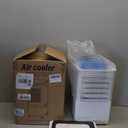 Portable Air Conditioners, 2.5 Gal Evaporative Cooling Fans that Blow Cold Air, 3 Speeds Portable AC Unit, Quiet Swamp Cooler w/Timer & Remote, Windowless Air Conditioner for Bedroom Office Garage