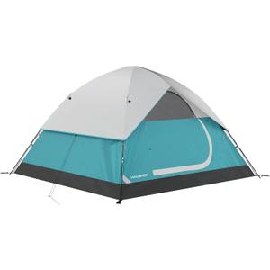 HAUSHOF 2/4-Person Family Dome Tent with Removable Rain-Fly, Easy Set Up Portable Camping Tent for Backpacking Hiking Backyard Outdoor, Green/Blue/2-person/4-person