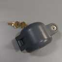 Prime-Line S 4180 Door Knob Lock-Out Device  Prevents Turning of Door Knob and Access to Keyhole, Can be Used for Home Rentals, Evictions, Job Sites & More  Keyed Alike, Diecast, Gray (Single Pack)