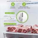 MOCREO WiFi Thermometer Freezer Alarm, Email Alert, App Notification, Data Record Export, No Subscription Fee, 2 Remote Wireless Temperature Sensors for Refrigerator, Freezer, Hot Tub