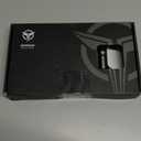 Road/Mountain Bike Pedals - 3 Bearings Bicycle Pedals - 9/16 CNC Machined Flat Pedals with Removable Anti-Skid Nails (Black)