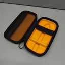 GLORIOUS Universal Mouse Case Gaming, w/Accessory Pocket & Adjustable Wedge (No Shake), Portable Carrying Case, Hard Shell, Zipper, & Wool Interior, for Bluetooth Wireless Mice & Wired Mice