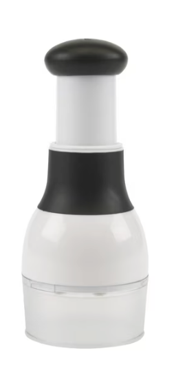 Goodcook Touch Food Chopper, Stainless Steel Blades with Collection Cup. Kitchenware Slice Chop