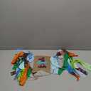 Boy Dinosaur Banner - Highchair, Party Decorations, Baby Boy 1st Birthday Bunting, Wreath, Cake Smash Party Supplies - Glitter Green Felt 1 Birthday Hat