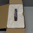 Extra Large Tissue Box Cover for Standard Size 180 to 230 Count Box of Tissues, PU Leather Rectangle Tissue Holder with Magnetic Closure (Ivory)