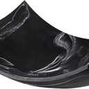 Creative Scents Black Marble Look Decorative Bowl, Coffee Table Decor for Living/Dining Room, Modern Black CatchAll Key Dish Decorations for Entryway, Black Decor  Fruit Bowl for Kitchen Counter