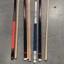 Joovon Pool Sticks Set of 4 and Pool Sticks Set of 2 with 13mm Cue Tip 58"