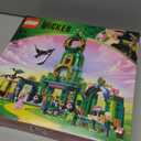 LEGO Wicked Welcome to Emerald City Building Toy - Wicked Toy for Kids, Ages 9+ - Gift for Girls and Boys with Tower Model, Glinda, & Elphaba Minidolls - 75684
