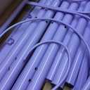 VECELO Twin Canopy Bed Frame, Vintage Scrollwork Headboard, Purple
Twin canopy bed frame, Scrollwork metal headboard, Sturdy steel slats, Underbed storage, No box spring needed, Easy assembly