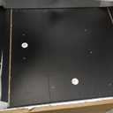 File Cabinet with Lock,3 Drawer Wood Rolling Filing Cabinets Under Desk for Home Office, Office Storage Cabinet fits Letter/A4 Size,Mobile Filing Cabinet Printer Stand,Black