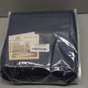 H.VERSAILTEX Sofa Cover 2 Piece T Cushion Armchair Slipcovers Thick Velvet Couch Cover Furniture Protector Stretch T Cushion Sofa Covers for 1 Cushion Couch with 1 Individual T Cushion Covers, Navy