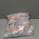 GRACE KARIN Summer Floral Dress for Women 2026,Off The Shoulder Smocked Bridesmaid Dresses,Formal Baby Shower Maxi Dresses (Large, Light Blue Pink)