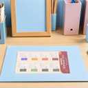 2026 Monthly Calendar Stickers - 2 Sheet Adhesive Tabs Color-coded Divider Index Labels for Journals, Notebooks & Diy Planning, Retro Color (Multi)