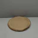 FunWheat Burlap Round Braided Placemats Set of 12 for Dining Tables 15 Inch Heat Resistant Jute Table Mats Farmhouse Woven Fabric Natural Place mats for Decoration (Twine Circle)