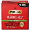 Twinings Decaffeinated English Breakfast Black Tea Individually Wrapped Bags, 100 Count (Pack of 1), Smooth, Flavourful Black Tea, Enjoy Hot or Iced, 100 Teabags (EXP 02/08/29)