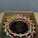 2 Rustic Specialist Orchid Baskets with Hangers for Outdoors, Lotus Flower Shape, 1 is 10 Inches Wide, 1 is 8 Inches, Orchid Tree Hanger