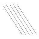5pcs Heat Resistant Tungsten Wire Durable Jewelry Hanging Burn Wire for Pottery Kiln Firing Tools Diameter High Temperature Endurance for Crafting and Sculpting