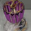 IN HAPPY Purple Candle Warmer Lamp with Timer and Dimmer, Electric Adjustable Candle Lamp Warmer, Birthday Gifts for Women, Mothers Day Gifts for Mom, Wax Warmer Lamp for Jar Candles with 2 Bulbs