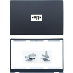 Replacement Laptop LCD Cover Back Rear Top Lid Front Bezel with Hinges for Dell Inspiron 15 3510 3511 3515 00WPN8 0WPN8 09WC73 9WC73 AP3LE000901 Gray