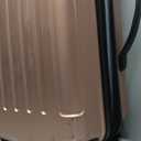 Kenneth Cole REACTION Renegade Luggage Expandable 8-Wheel Spinner Lightweight Hardside Suitcase, Rose Gold, 20-Inch Carry On