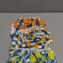Babygoal Baby Boy Swim Diapers 3 Pack for 8M-3T Babies and Toddlers, Reusable Adjustable Washable for Swimming Lessons-Pineapple, Lemon, Grapefruit (Large, Fruits)