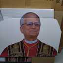 Pope Leo XIV Cardboard Cutout Standee – Life Size Freestanding Display with Easel Back – Printed on Paperboard