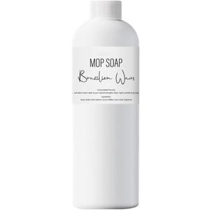 Mop Soap Brazilian Wave, Mop Soap for Floor Cleaning, Leaves a Luxury Lasting Scent, Multi surface Bathroom & Kitchen Cleaner Supplies