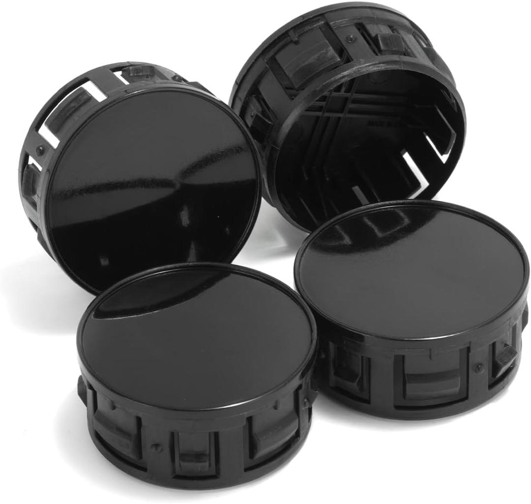 Wheel Center Cap for 2015-2025 Toyota Corolla Yaris Prius Rim Hubcap Replacement Covers PN: 42603-52170, A550, 4 PCS, Black
