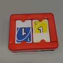 Mattel Games UNO Card Game in Travel & Storage Tin for Kid, Adult & Family Nights & Parties, Color Blind Accessible & Customizable Deck