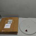 12.75" GE Microwave Glass Plate WB49X10129, GCST11N1WSS, Replacement LG Turntable Glass Plate 3390W1A027A, 3390W1A027A Kenmore 1B71961H, Whirlpool WP8172138 with Roller Ring + Coupler Kit Tray 12 3/4