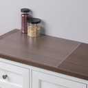 3-Pack Silicone Mats for Kitchen Counter, 23.6" x 15.7" Clear Heat Resistant Mats Non Slip Desk Protector Reusable Table Surface Cover Pad for Countertop, Art Craft, Painting, Hand Projects, Clay