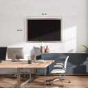 U Brands Magnetic Chalkboard, 24" x 36", Rustic Wood Frame, Premium Matte Surface
