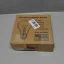 G40 Replacement Light Bulbs, 120V 5W Clear Globe Bulb, E12 C7 Candelabra Base, 1.5 Inch Glass Incandescent Bulbs for Indoor Outdoor Patio String Lights, Warm White -25 Pack