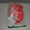 JQinHome Christmas Chair Covers Set of 4,High Stretch Removable Washable Chair Seat Protector Cover for Christmas Decoration-Christmas Theme Decor with Snowflake(Santas Gift) Picture May Differ