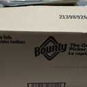 Bounty Quick-Size Paper Towels, White, 8 Family Triple Rolls = 27 Regular Rolls