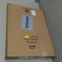 Bemis 7300SLEC Slow Close Toilet Seat, Easy Clean Hinges and Durable Plastic Seat, Made in USA, Elongated, White