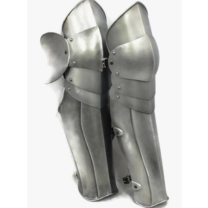 ANTIQUECOLLECTION Articulated Greaves Set Leg Armour Medieval Cosplay