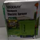 Battery Powered Backpack Sprayer 4 Gallon, VAXMAY 100 PSI Electric Graden Sprayer Works with Makita 18V Battery, Weed Yard Sprayer with Telescopic Wand, 5 Nozzles, 2.6 Ah Battery & Charger Included