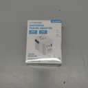 Universal Travel Adapter, International Travel Plug Adapter with 2 USB-C(PD 20W)  1 USB-A Ports, All in One Portable Adaptor, for USA, UK, EU, AU  224+ Countries (White) US