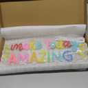 Make Today Amazing Neon Sign,Classroom Wall Decor Positive LED Neon Light,Inspirational Letter LED Sign Multicolored Light Up Sign for Classroom Wedding Party Store Home Birthday Neon Decor
