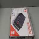 QFX RETRO-39 Portable Shoebox Cassette Tape Recorder  USB to Cassette Recording, Built-in Microphone, 3.5" Bluetooth Speaker, FM Radio, MP3 Playback, Line-in/Out, AC/Battery Powered