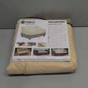 COSFLY Patio Furniture Covers Waterproof, Outdoor 3-Seater Sofa Cover Heavy Duty Fits up to 79W x 38D x 35H inches (Beige)