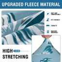 H.VERSAILTEX Super Stretch 4 Pieces Sofa Covers for 3 Cushion Couch Slipcovers Feature Soft Thick Bouncy Modern Style with Individual Pet Friendly - Sofa, Aqua