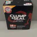 ARM & HAMMER Clump & Seal Platinum Cat Litter, Multi-Cat Clumping Litter Forms Rock-Hard Clumps, Powerful Odor Eliminators with Baking Soda, 14-Day Odor Control, 37 lbs