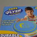 Soft Flying Disc  Fun Outdoor Toy for Kids, Teens & Adults  Easy to Catch - Fun Christmass Gifts for Kids - Pool & Beach Games  Holiday Present Easter Stuffer for Boys & Girls Ages 3 4 5 612+ (Green)