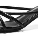 Kitten Heels for Women Strappy Flip Flop Heeled Sandals Fashion Women's Dressy 2 Inch Square Open Toe Heels for Party & Wedding 35